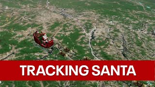 Tracking Santa around the world [upl. by Nela126]