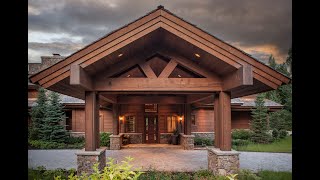 600 Northwood Way Ketchum Idaho  Luxury Estate [upl. by Marline]