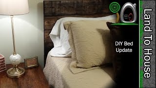 DIY Queen Bed Frame Update [upl. by Cinamod]