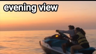 JET SKI SEADOO GTX EVENING VIEW [upl. by Siroval]