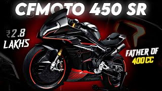 CF Moto 450 SR Launch Date in india 💥 Best 400cc Bikes in india 🔥  Top Speed [upl. by Larsen]