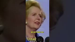 Margaret Thatcher DISMANTLES Leftism In Less Than 30 Seconds [upl. by Leirua]