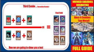 Yugioh Shaddoll Invoked Dogmatika Deck Combos Full Guide  Everything You Need To Know [upl. by Dallas186]