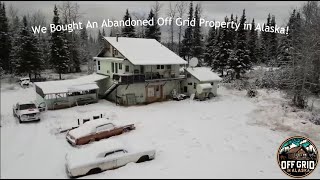 We Bought An Abandoned Alaska Homestead [upl. by Eelrebma]