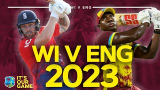 Powell and Poorans Power 💪  Salts firework 🧂  Thrilling endings 🍿  🎥 West Indies v England 2023 [upl. by Paule]