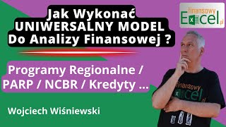 162 Jak Wykonać Uniwersalny Model Analizy Finansowej dla Programów o Dotacje UE i Kredyty [upl. by Averell]