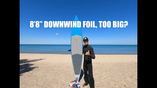 Downwind Foil Board Review 88 Barracuda [upl. by Rie]