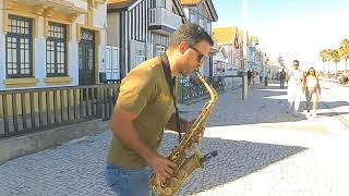 Jubel  Klingande 🎷🎵 Tiago Taborda Live Sax Cover  Street Performance [upl. by Durtschi]