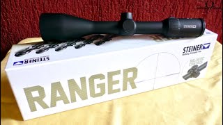 Unpacking a Steiner Ranger riflescope 416x56 BC [upl. by Akenaj]