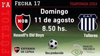 PRIMERA A  NEWELLS OLD BOYS  TALLERES  FECHA 17 [upl. by Reube]