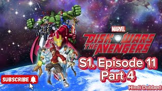 Marvel Avengers Disk Wars In Hindi  Episode 11  Part 4  Season 1  marvel marvelanimation [upl. by Zurheide937]