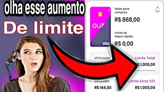 CALCARD OUSE VISAPRIMEIRO AUMENTO DE LIMITE [upl. by Yatnuahc]