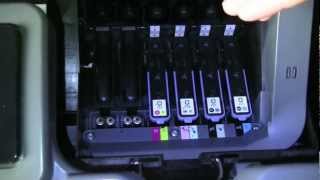 HP Designjet Z2100 Printer  Ink System Overview  Part 1 of 2 [upl. by Halimeda]