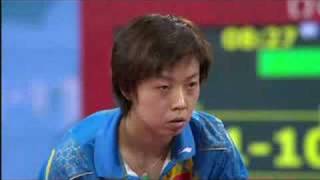 China vs Singapore  Womens Table Tennis Singles  Beijing 2008 Summer Olympic Games [upl. by Barry]