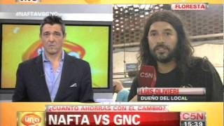 C5N  DE UNA NAFTA VS GNC [upl. by Zevahc]