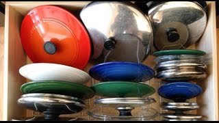 9 Genius Ways to Finally Organize Pot Lids – Womans Day [upl. by Montano]