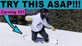 10 Best Carving Tips amp Drills for EVERY SNOWBOARDER  Beginner to Advanced [upl. by Stretch]