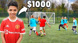 Beat Kid RONALDO Win 1000 Football [upl. by Haet406]