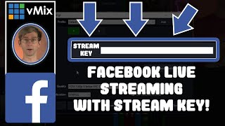 Stream to Facebook Live with Stream Key [upl. by Hylan262]