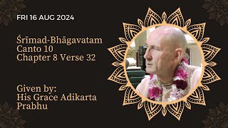 SB 10832 HG Adikarta Prabhu iskcon harekrishna iskcon sanatandharma frenchdevotion [upl. by Eignav]