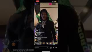 Nba YoungBoy gets mad on instagram live [upl. by Rocky]