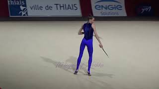 Polina HORODNYCHA UKR clubs  2024 Grand Prix Thiais EF [upl. by Esli]