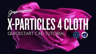 XParticles 4 Cloth Tutorial  Quick Start Guide [upl. by Zzaj]