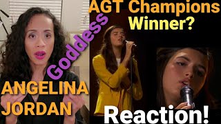 VOCAL GODDESS ANGELINA JORDAN SINGS GOODBYE YELLOW BRICK ROAD ON AGT [upl. by Blackmun60]