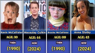 Home Alone Cast Then and Now 1990 vs 2024 [upl. by Emmuela]