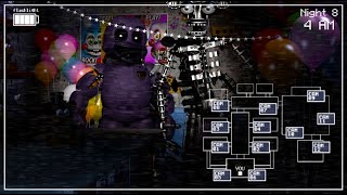 FNAF 2 in REAL TIME ll Endo vs Purpleguy SFM Animation fanmade [upl. by Sivrup]