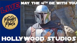 🔴 LIVE  MAY THE FOURTH BE WITH YOU  HOLLYWOOD STUDIOS  LIVE STREAM [upl. by Gnaig722]