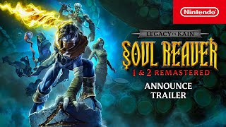 Legacy of Kain Soul Reaver 12 Remastered – Announce Trailer – Nintendo Switch [upl. by Gipson]