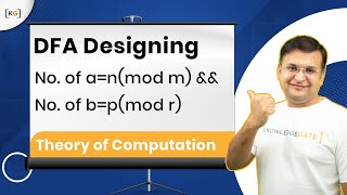 226 DFA Designing  No of anmod m ampamp No of bpmod r  Theory of Computation [upl. by Prudy]