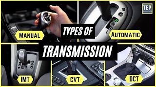 Types of Transmission System Manual AT AMT iMT CVT DCT Explained [upl. by Alehc]