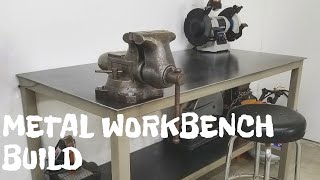 Metal Workbench Build [upl. by Endaira280]