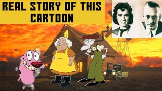 Real Story of this cartoon Courage the cowerdly dog cartoon [upl. by Aleyak831]