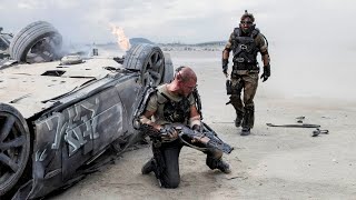 ELYSIUM  Crash Landing Scene  Matt Damon Scifi Movie [upl. by Wolram]