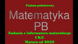 Zadanie 10 Informator o egzaminie maturalnym z matematyki poziom podstawowy Logarytm Potęgi [upl. by Kippy]