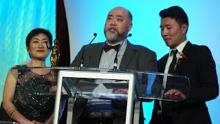 Kims Convenience Won Series Award at Actra Awards 2017 [upl. by Dieter17]