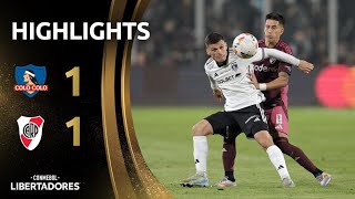 COLOCOLO vs RIVER PLATE  HIGHLIGHTS  CONMEBOL LIBERTADORES 2024 [upl. by Akirehs]