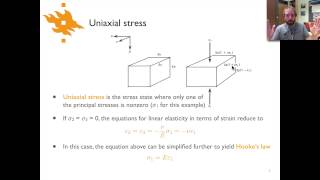 Geodynamics  Lecture 53 Uniaxial stress [upl. by Launam]