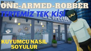 ONEARMEDROBBER Tek kişi kuyumcu soygunu [upl. by Nyltac]