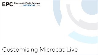 Nissan Group EPC  Customising Microcat Live [upl. by Breed]