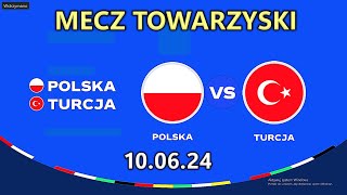 POLSKA  TURCJA  MECZ PRZED EURO 2024 100624  FC 24 [upl. by Arykat671]