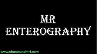 MRI enterography [upl. by Ahsiral]