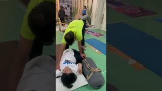 Healing Yoga for Neck and Shoulder Pain Relief  YogaPeace yogapeace chiropractor yogtherapy [upl. by Esinyl]