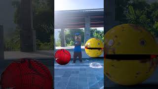 Random Chase PAW Patrol Battle vs Pacman 🔥shorts funny pawpatrol [upl. by Tami]