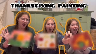 SWITCHING paintings every 5 minutes Thanksgiving edition [upl. by Nyleahcim]