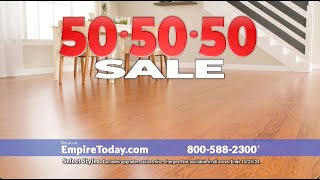 Empire Today®  Save BIG on New Flooring with the 505050 Sale [upl. by Halle]