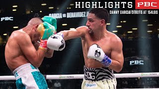 Danny Garcia makes a statement in his 154 lb debut vs Jose Benavidez  FIGHT HIGHLIGHTS [upl. by Jeminah]